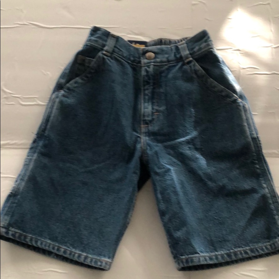 Kids Oshkosh Bosh Carpenter Denim Shorts Size 6